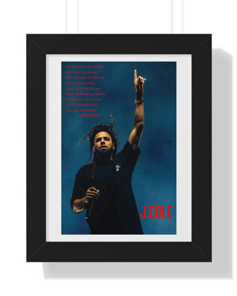 J.Cole Framed Poster