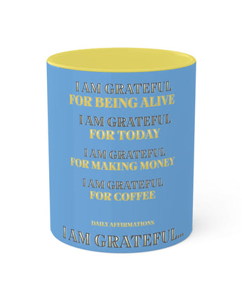 I am Grateful Mug