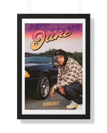 Larry June Framed Poster